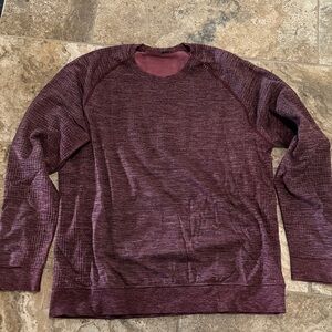 Men's lululemon Burgundy Sweatshirt